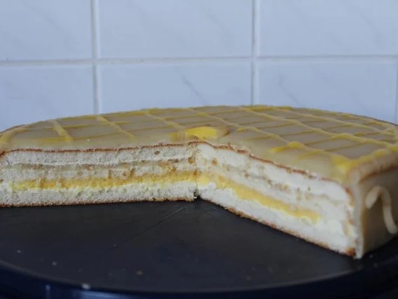 Rezept: Marzipan - Eierlikör - Torte Bild Nr. 14 Marzipan - Eierlikör - Torte - Rezept - Bild Nr. 14