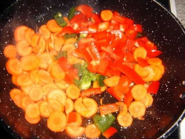 Reispfanne mit Garnelen - Rezept - Bild Nr. 3