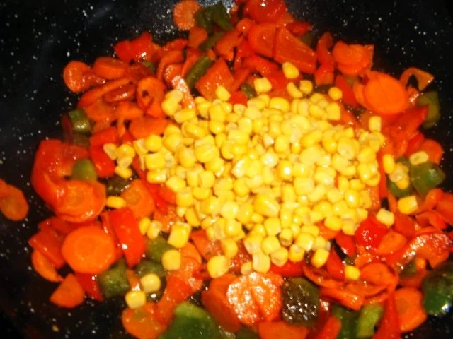 Reispfanne mit Garnelen - Rezept - Bild Nr. 4