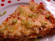 Blätterteig: Bunte Lachs-Champignon-Tarte - Rezept