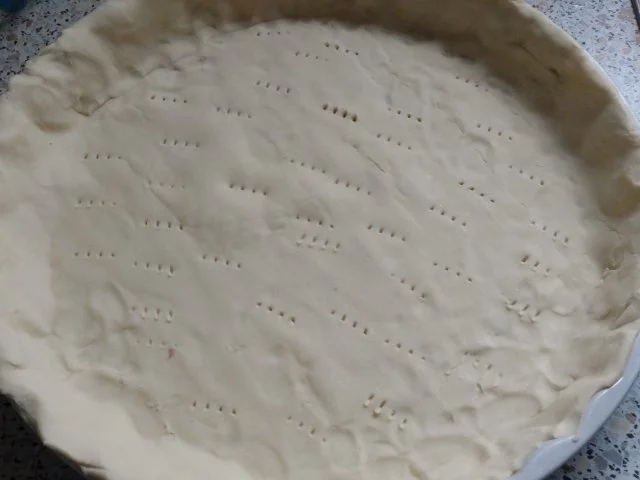 Blätterteig: Bunte Lachs-Champignon-Tarte - Rezept - Bild Nr. 5