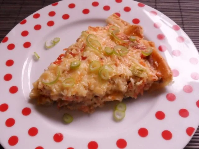 Blätterteig: Bunte Lachs-Champignon-Tarte - Rezept - Bild Nr. 14