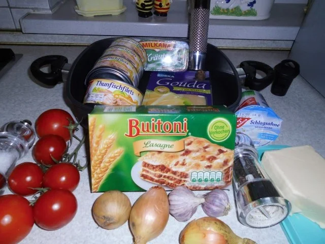 Rezept: Fisch: Thunfischauflauf Bild Nr. 2 Fisch: Thunfischauflauf - Rezept - Bild Nr. 2