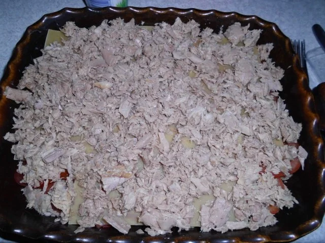 Rezept: Fisch: Thunfischauflauf Bild Nr. 9 Fisch: Thunfischauflauf - Rezept - Bild Nr. 9