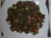 Grünkohltopf mit Schwarzwurzeln - Rezept