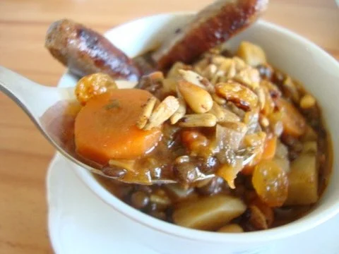 Linsentopf wie aus "1000 und 1 Nacht" - Rezept