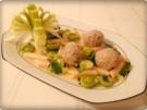 Lauch - Penne in Weißweinsauce und ♔Königsberger Klopse  dazu - Rezept