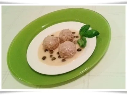 Rezept: ♔ Königsberger Klopse in feiner Kapern Sauce ♔ Bild Nr. 2 ♔ Königsberger Klopse in feiner Kapern Sauce ♔ - Rezept - Bild Nr. 2