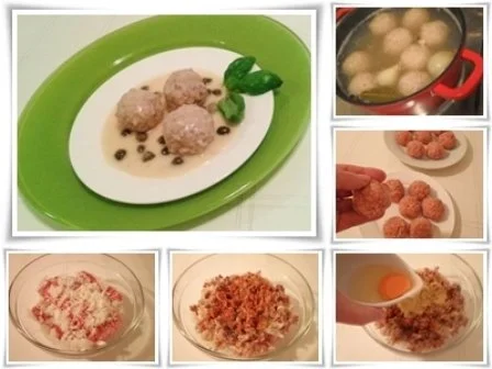 Rezept: ♔ Königsberger Klopse in feiner Kapern Sauce ♔ Bild Nr. 3 ♔ Königsberger Klopse in feiner Kapern Sauce ♔ - Rezept - Bild Nr. 3