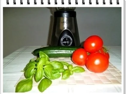 ㋡ Basilikum-Gurke-Tomate-Smoothie ㋡ - Rezept - Bild Nr. 2