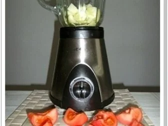 ㋡ Basilikum-Gurke-Tomate-Smoothie ㋡ - Rezept - Bild Nr. 5