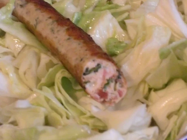 Rezept: Jaromakohl mit Putenbratwurst Jaromakohl mit Putenbratwurst - Rezept