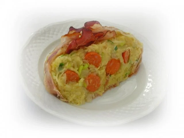 Herzhafter Reibe-Kartoffelkuchen im Speckmantel - Rezept - Bild Nr. 15