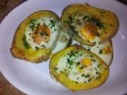 Versteckte Eier in Kartoffeln - Rezept