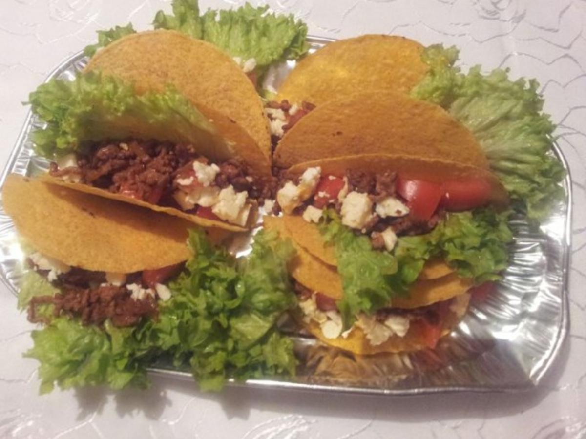 Gefüllte Tacos mit Feta - Rezept mit Bild - kochbar.de