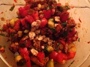 Auberginensalat - Rezept