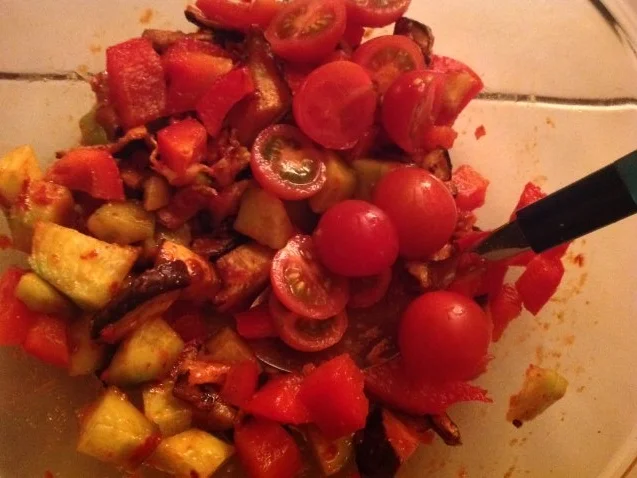 Auberginensalat - Rezept - Bild Nr. 5