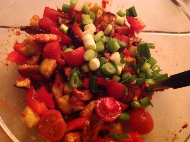 Auberginensalat - Rezept - Bild Nr. 7