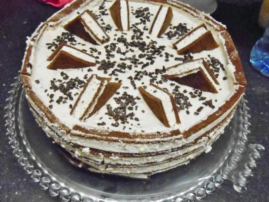 Bananen- Milchschnittentorte - Rezept