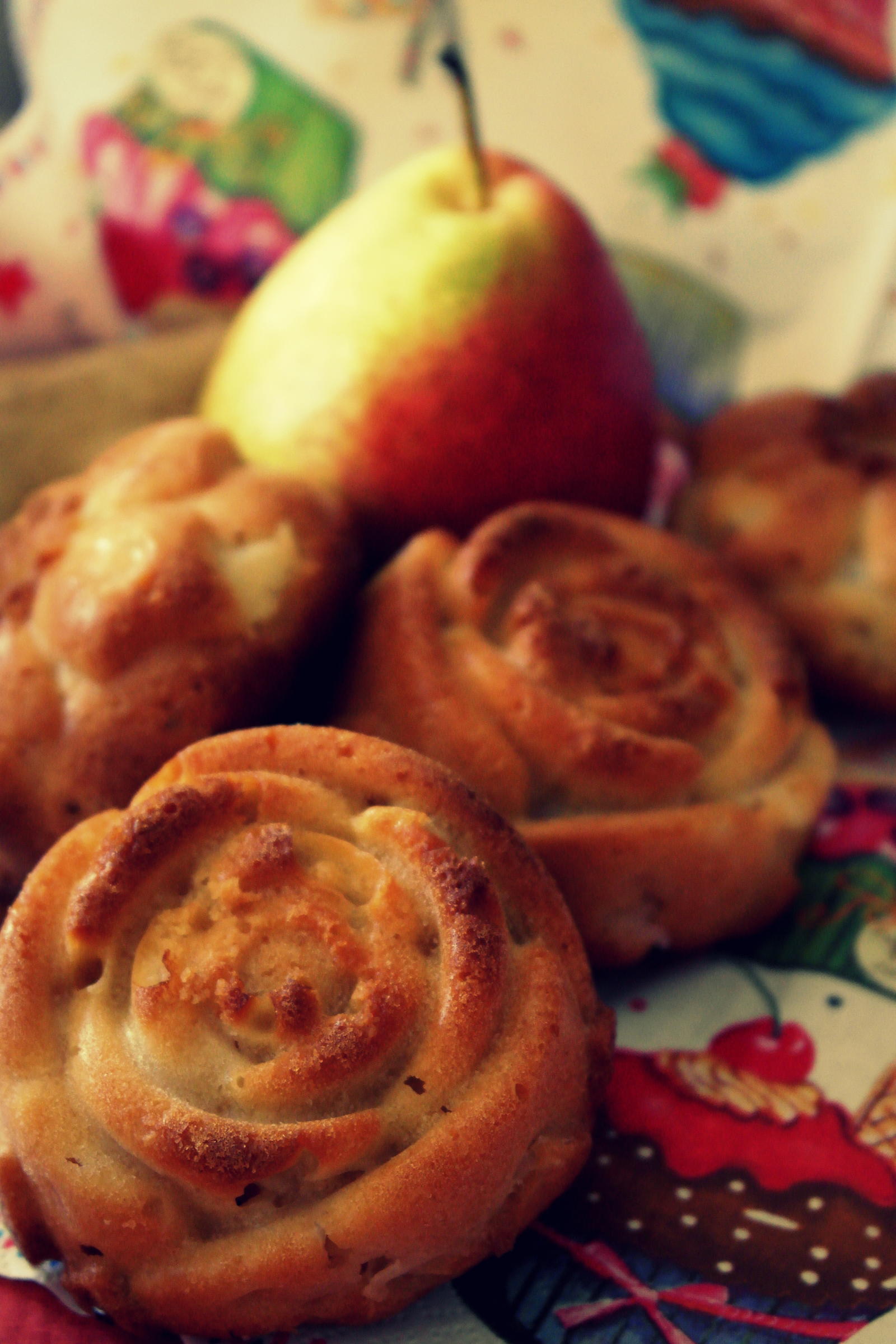 Bilder für Birnen-Ingwer-Muffins Rezept