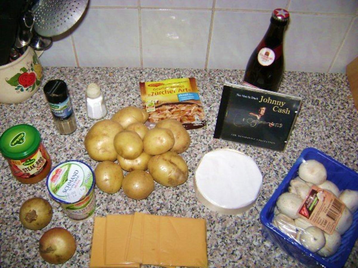 Kartoffel Pilz Auflauf - Rezept