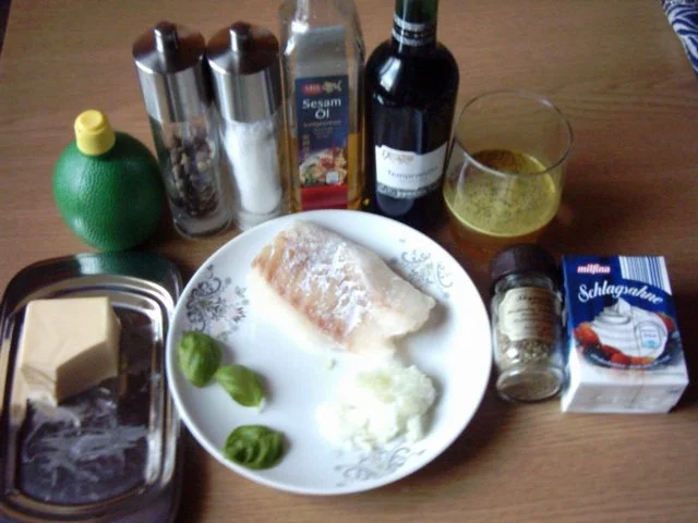 Rezept: Kabeljau mit Zitronensahne und Tagliatelle Bild Nr. 2 Kabeljau mit Zitronensahne und Tagliatelle - Rezept - Bild Nr. 2