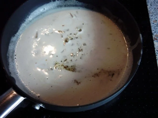 Rezept: Kabeljau mit Zitronensahne und Tagliatelle Bild Nr. 4 Kabeljau mit Zitronensahne und Tagliatelle - Rezept - Bild Nr. 4