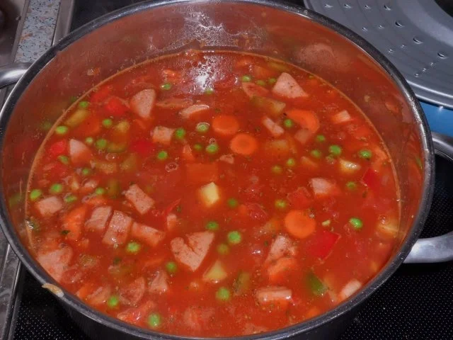 Deftiges Kartoffel-Wurst-Gulasch - Rezept - Bild Nr. 9