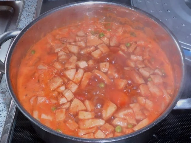 Deftiges Kartoffel-Wurst-Gulasch - Rezept - Bild Nr. 10