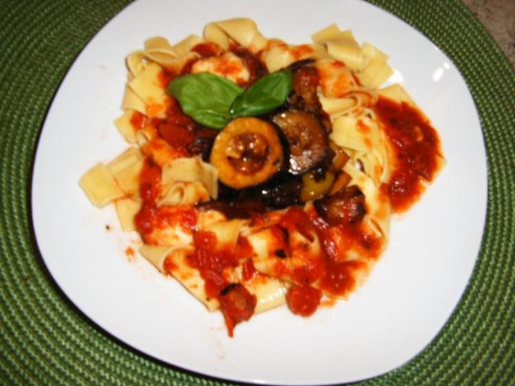 Bandnudeln mit Balsamico- Gemüse - schnell &amp; einfach - von wastel
