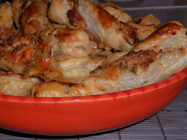 Snack: Knusprige Blätterteigstangen mit Tomaten und Oliven - Rezept - Bild Nr. 13