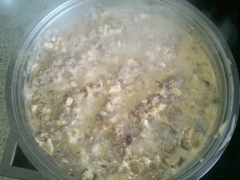 Rezept: Champigons überbacken Bild Nr. 5 Champigons überbacken - Rezept - Bild Nr. 5