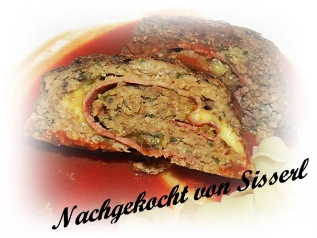 Pikant gefüllte Hackroulade - Rezept - Bild Nr. 2