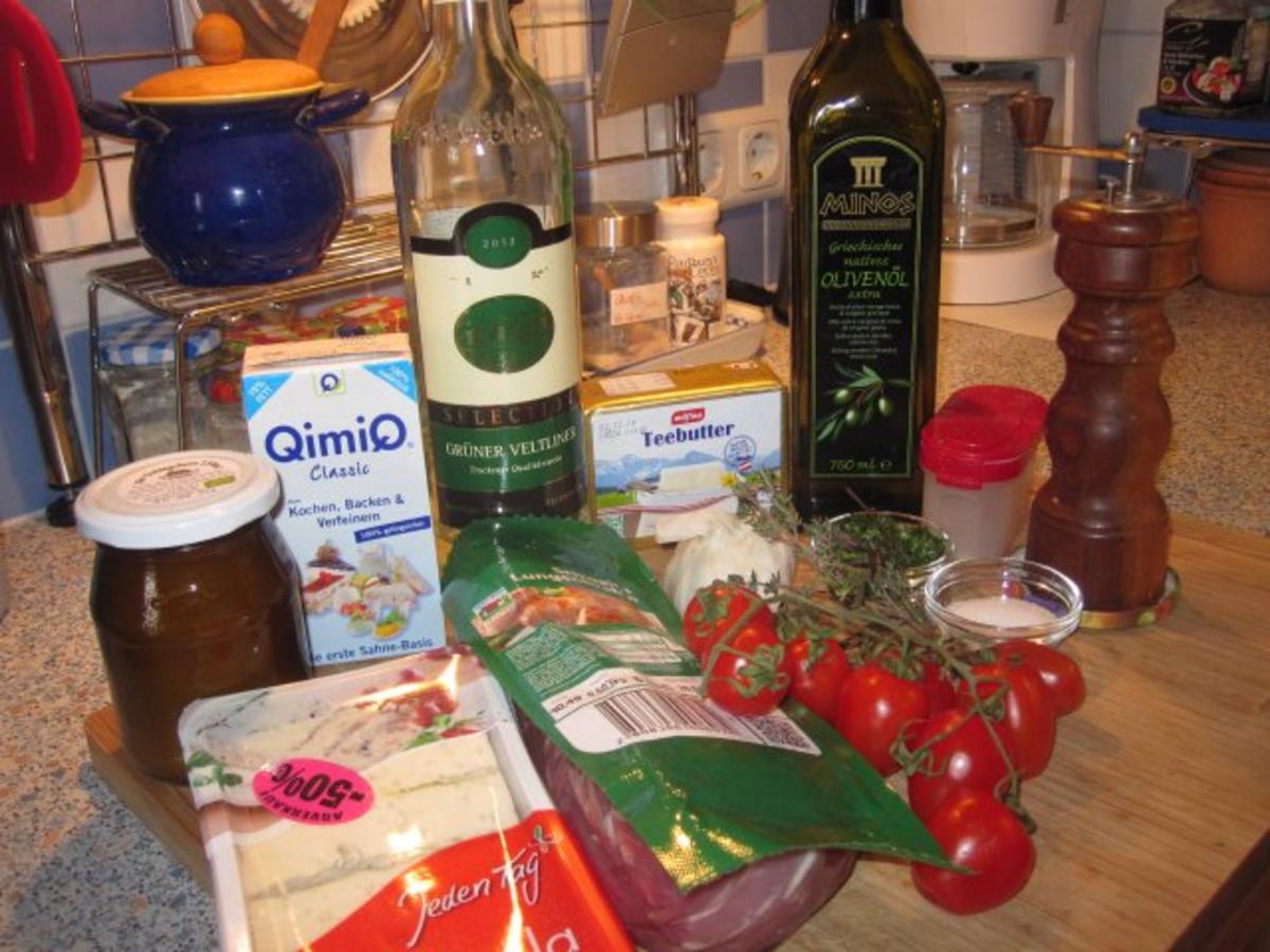 Schweinefilet in Gorgonzolasauce - schnell &amp; einfach - von sonja54