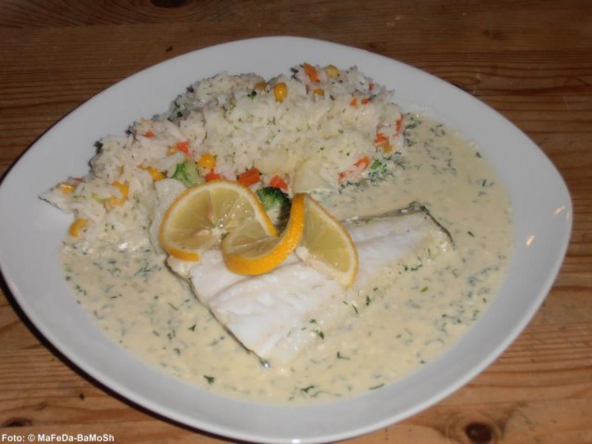 Skreifilet in Dillsauce - Rezept