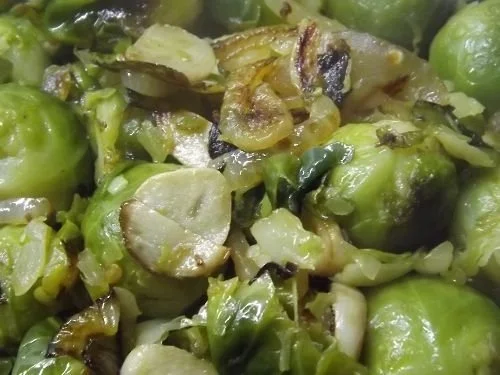 Scharfer Rosenkohl - Rezept