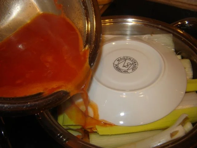 Rezept: Gefüllter Lauch mit Knoblauchjoghurt Bild Nr. 14 Gefüllter Lauch mit Knoblauchjoghurt - Rezept - Bild Nr. 14