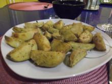 Kartoffeln: Green Thai Curry-Kartoffelspalten - Rezept