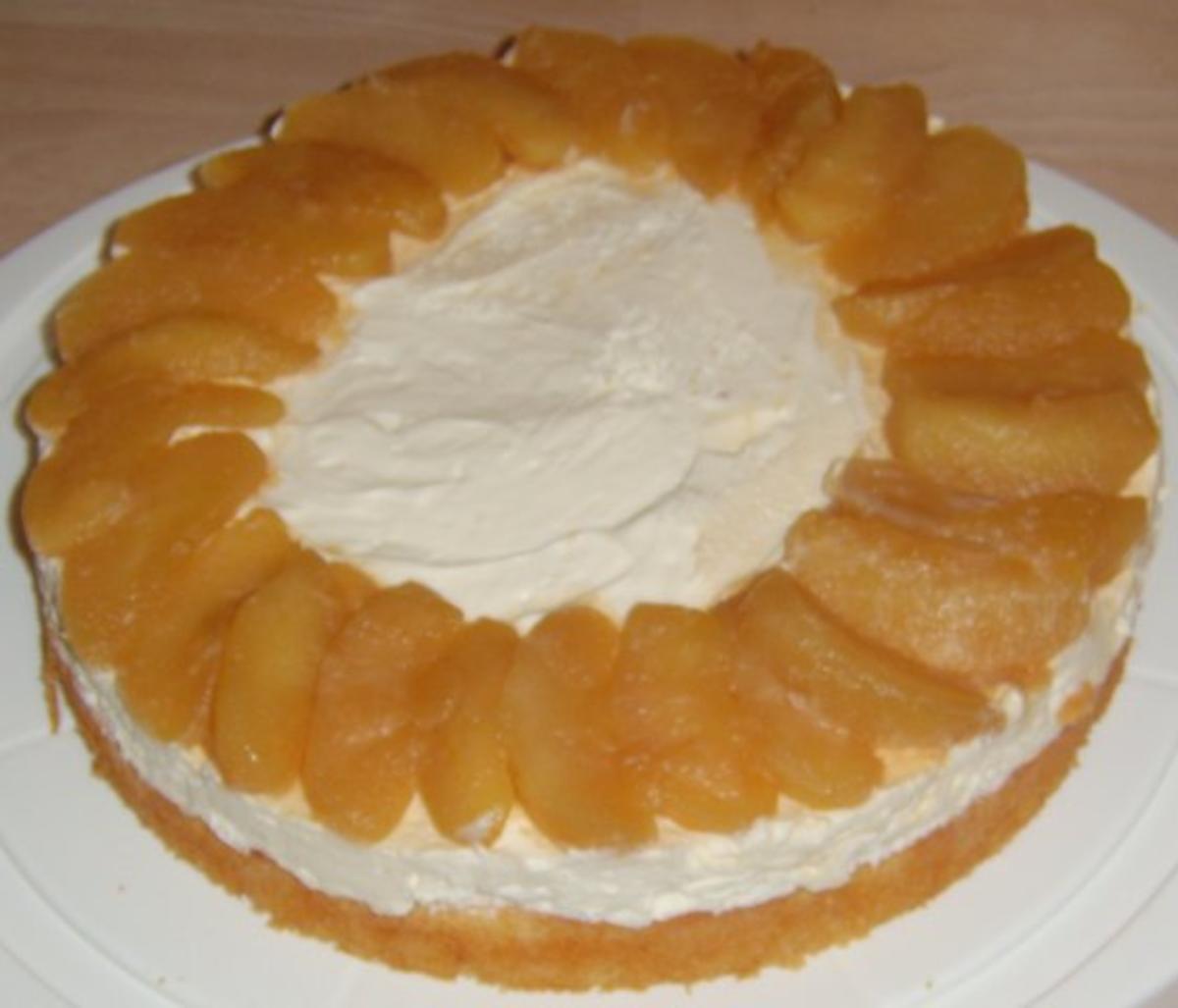 Bilder für Apfel-Mascarpone-Quark-Kuchen Rezept