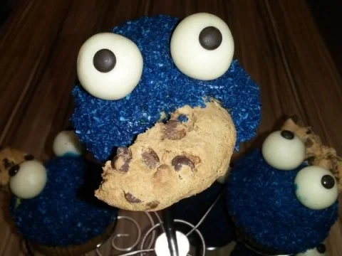 Krümelmonster-Muffins - Rezept