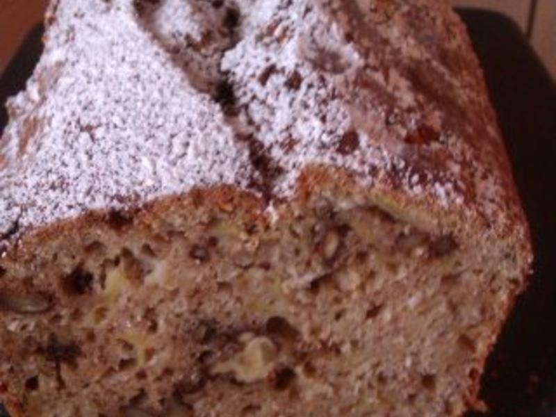 Apfel Bananen Nuss Kuchen - einfach - von sTinsche