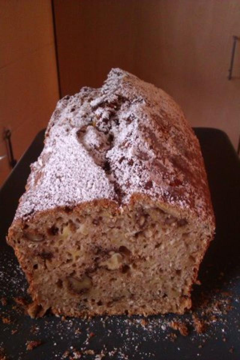 Apfel-Bananen-Nuss-Kuchen - Rezept mit Bild - kochbar.de