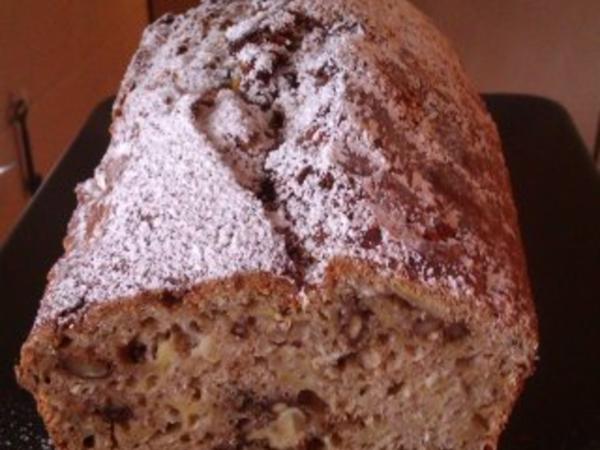 Apfel-Bananen-Nuss-Kuchen - Rezept mit Bild - kochbar.de