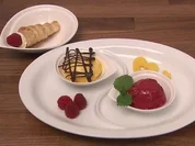 "Ying und Yang a la Hofman" - Zwei selbstgemachte Fruchtsorbets (Geschwister Hofmann) - Rezept