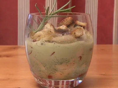 Caprese im Glas mit gebratenen Sepia (Maxi Arland) - Rezept