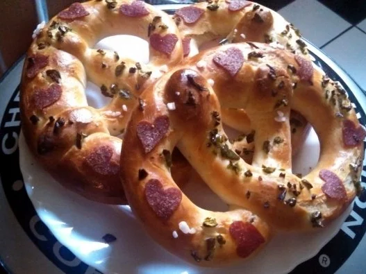 Pretzel & Pretzel Dogs / Laugenbretzelteig - Rezept
