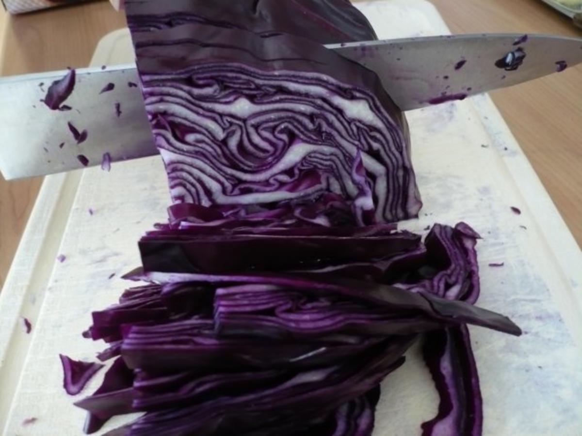 Geschmorter Rotkohl mit Speck - Rezept - Bild Nr. 2