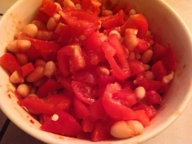 Weißer Bohnensalat - Rezept - Bild Nr. 5