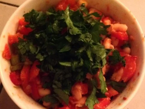 Weißer Bohnensalat - Rezept - Bild Nr. 7