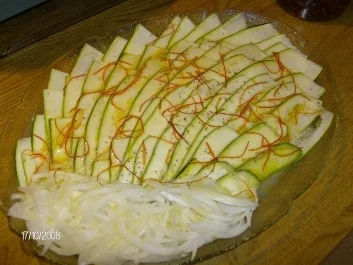Zucchini-Carpaccio - Rezept